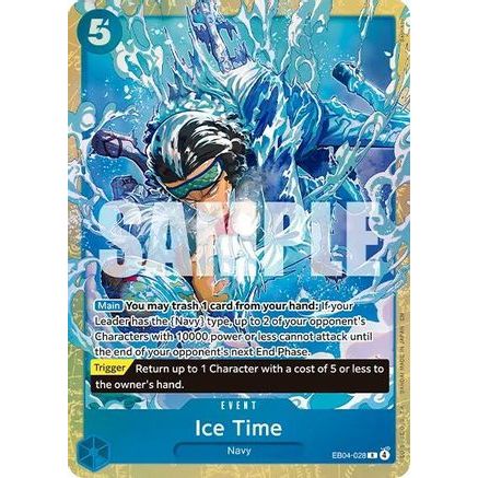 Ice Time (Premium Card Collection -Best Selection Vol. 6-) (EB04-028) - One Piece Promotion Cards Foil