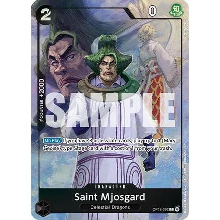 Saint Mjosgard (Premium Card Collection -Best Selection Vol. 6-) (OP13-092) - One Piece Promotion Cards Foil
