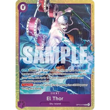 El Thor (Premium Card Collection -Best Selection Vol. 6-) (OP15-075) - One Piece Promotion Cards Foil