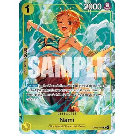 Nami (Premium Card Collection -Best Selection Vol. 6-) (OP15-108) - One Piece Promotion Cards Foil