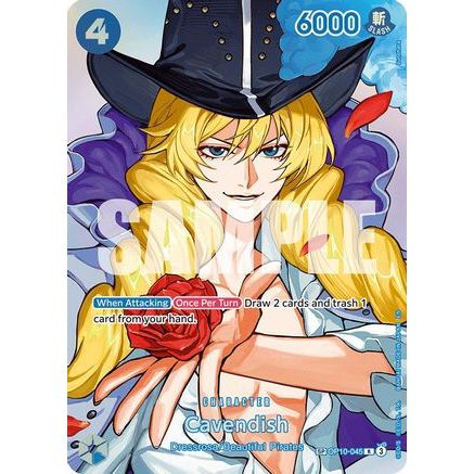 Cavendish (SP) (OP10-045) - The Time of Battle Foil