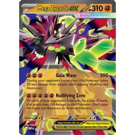 Mega Zygarde ex - 071 71 - ME Mega Evolution Promo Holofoil