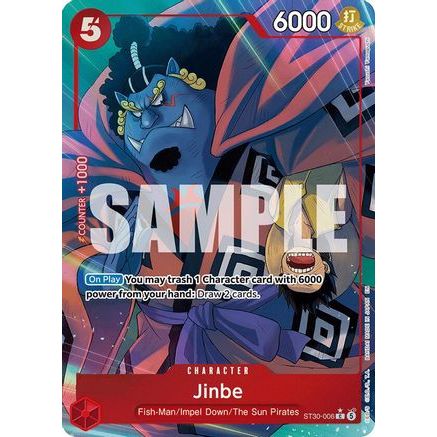 Jinbe (Full Art) (ST30-006) - Starter Deck EX: Luffy & Ace Foil
