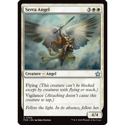 Serra Angel (0740) (FDN-740) - Foundations