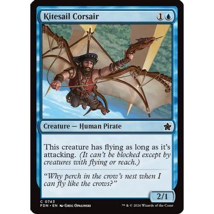 Kitesail Corsair (0743) (FDN-743) - Foundations