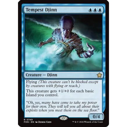 Tempest Djinn (0749) (FDN-749) - Foundations