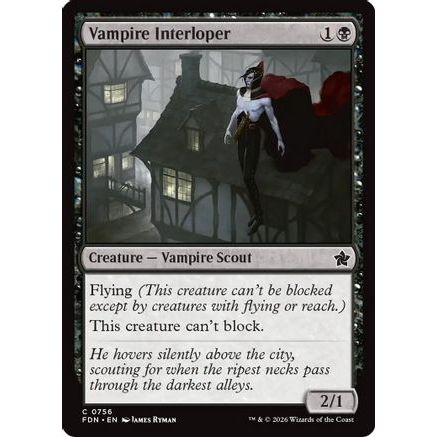 Vampire Interloper (0756) (FDN-756) - Foundations