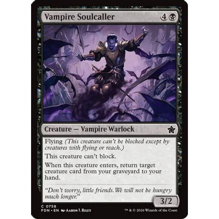 Vampire Soulcaller (0758) (FDN-758) - Foundations