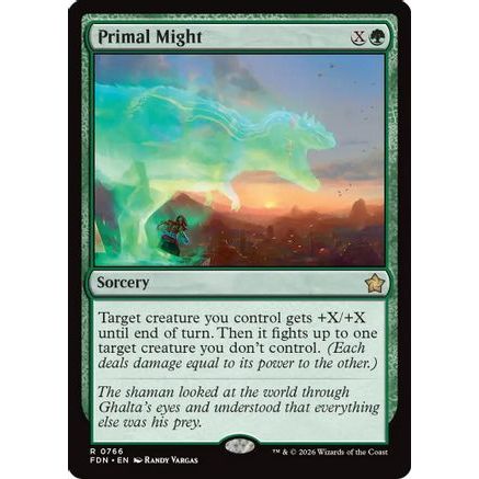 Primal Might (0766) (FDN-766) - Foundations