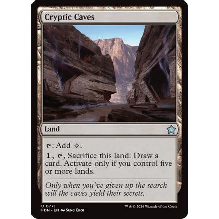 Cryptic Caves (0771) (FDN-771) - Foundations
