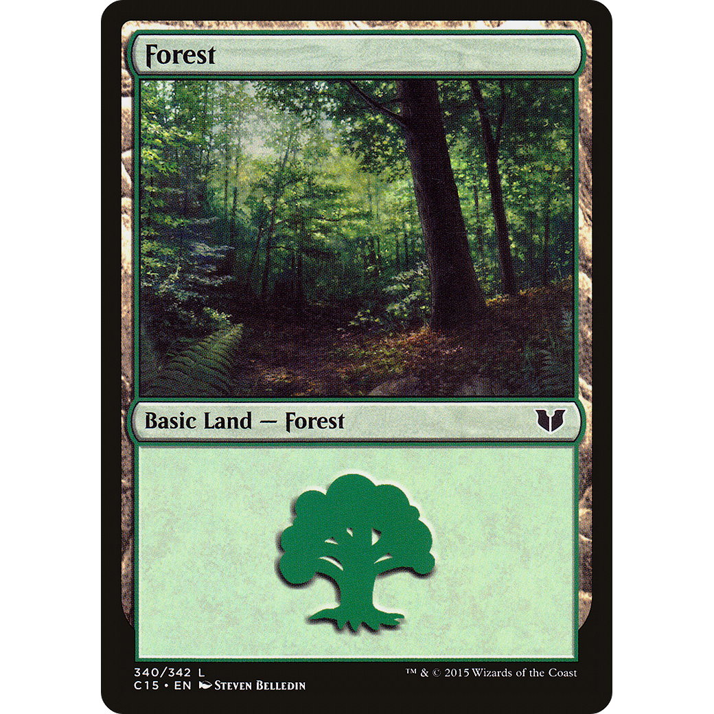 Forest (340) (C15-340) - Commander 2015