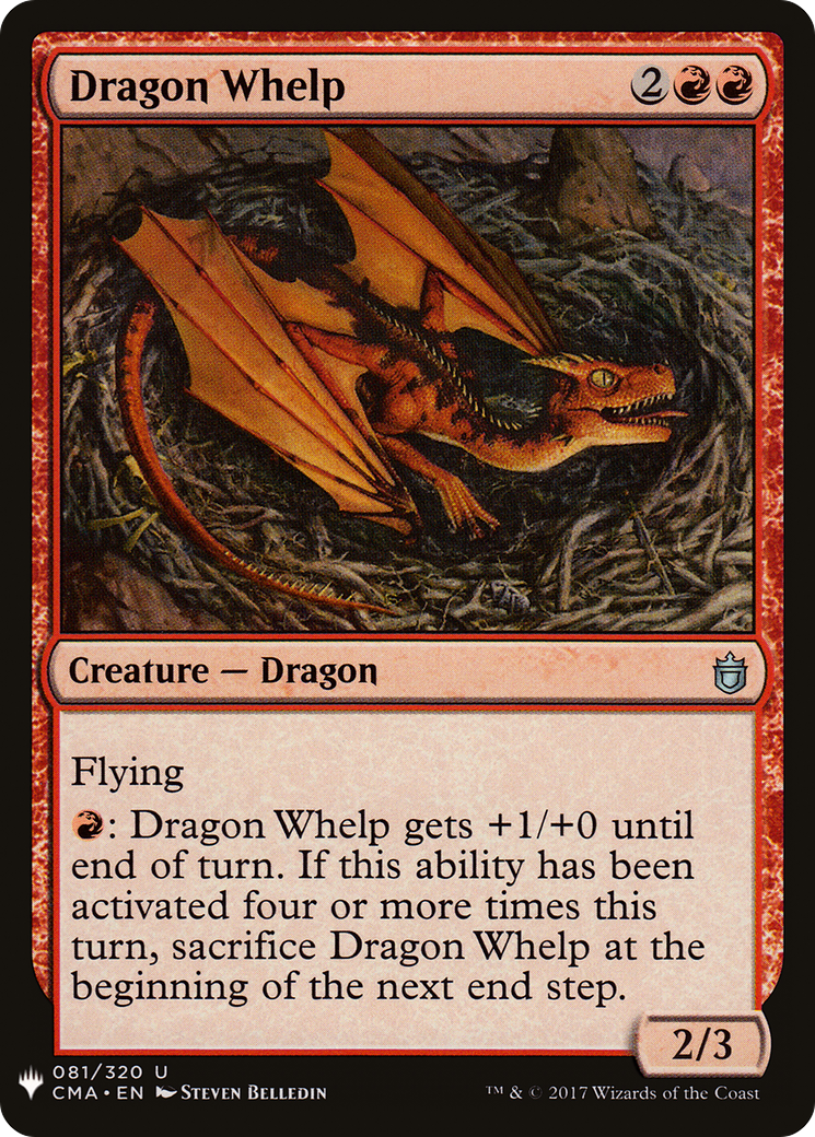 Dragon Whelp (CMA) (LIST-081) - The List