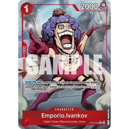 Emporio.Ivankov (Full Art) (ST30-004) - Starter Deck EX: Luffy & Ace Foil