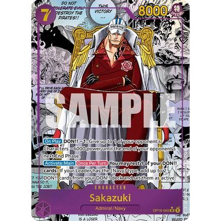 Sakazuki (Manga) (OP16-065) - The Time of Battle Foil