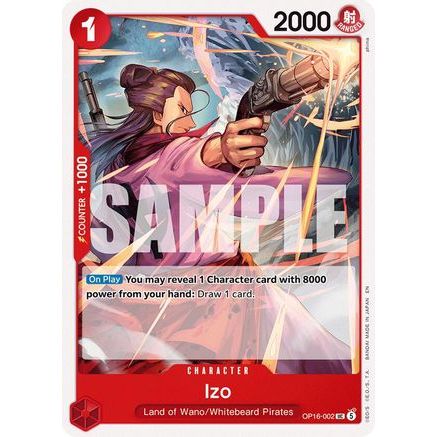 Izo (OP16-002) - The Time of Battle