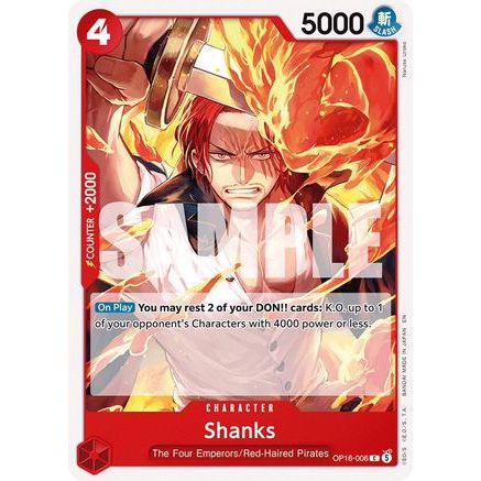Shanks (OP16-006) - The Time of Battle