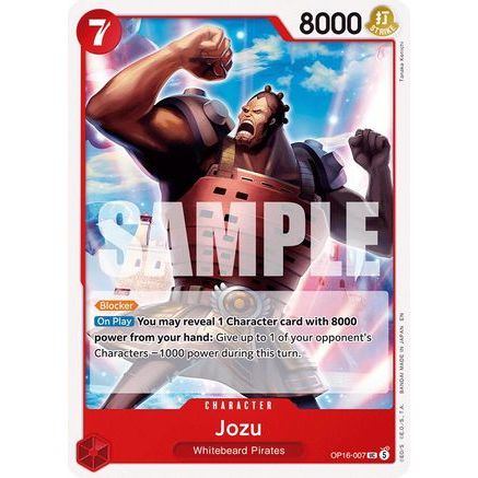 Jozu (OP16-007) - The Time of Battle