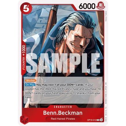 Benn.Beckman (OP16-012) - The Time of Battle Foil