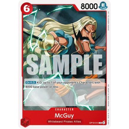 McGuy (OP16-013) - The Time of Battle