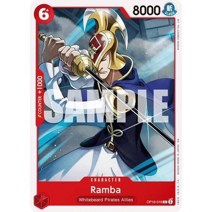 Ramba (OP16-016) - The Time of Battle