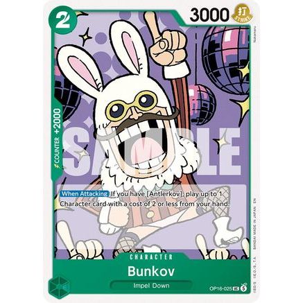 Bunkov (OP16-025) - The Time of Battle