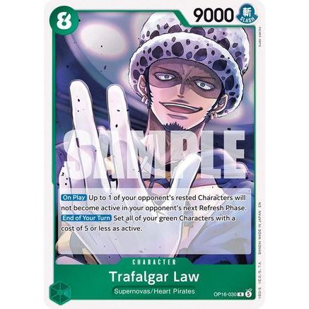 Trafalgar Law (030) (OP16-030) - The Time of Battle