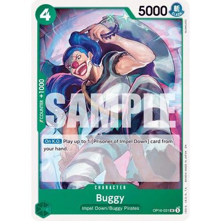 Buggy (031) (OP16-031) - The Time of Battle