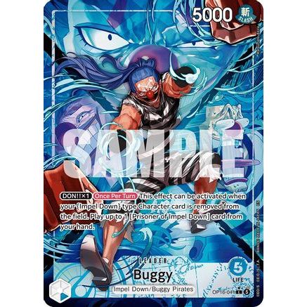 Buggy (041) (Alternate Art) (OP16-041) - The Time of Battle Foil