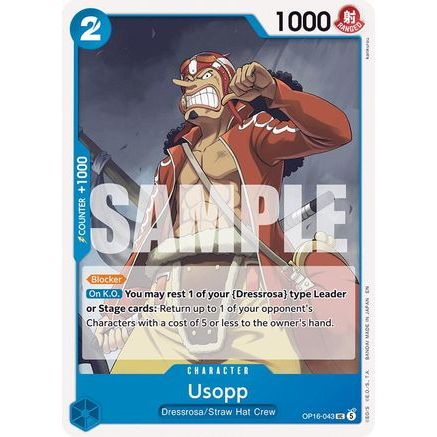 Usopp (OP16-043) - The Time of Battle