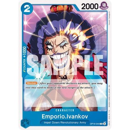 Emporio.Ivankov (044) (OP16-044) - The Time of Battle