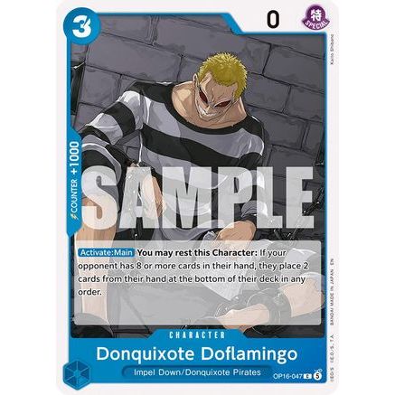 Donquixote Doflamingo (047) (OP16-047) - The Time of Battle
