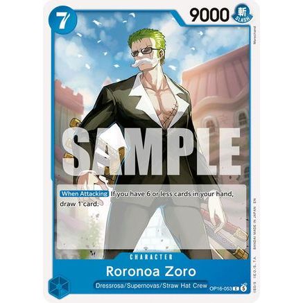 Roronoa Zoro (053) (OP16-053) - The Time of Battle
