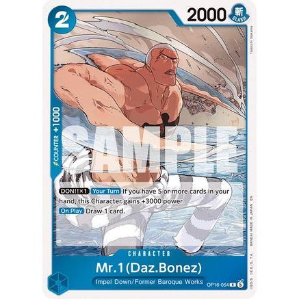 Mr.1(Daz.Bonez) (OP16-054) - The Time of Battle Foil