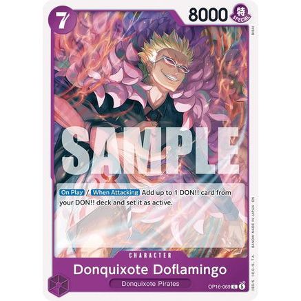 Donquixote Doflamingo (069) (OP16-069) - The Time of Battle