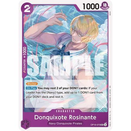 Donquixote Rosinante (OP16-070) - The Time of Battle