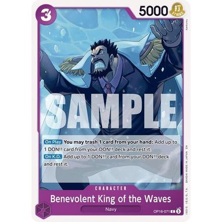 Benevolent King of the Waves (OP16-071) - The Time of Battle