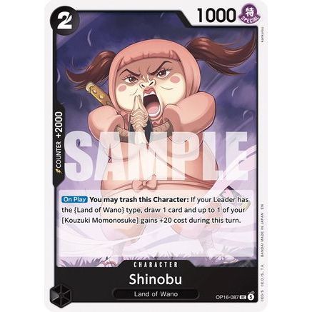 Shinobu (OP16-087) - The Time of Battle