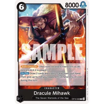 Dracule Mihawk (OP16-089) - The Time of Battle