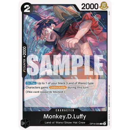 Monkey.D.Luffy (095) (OP16-095) - The Time of Battle Foil