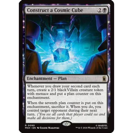 Construct a Cosmic Cube (MSH-090) - Marvel Super Heroes