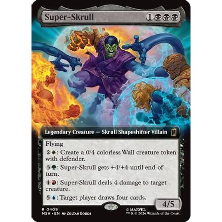 Super-Skrull (Extended Art) (MSH-409) - Marvel Super Heroes