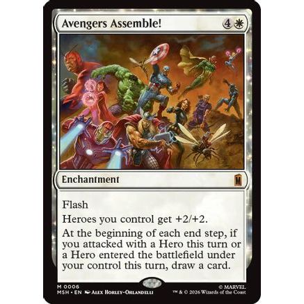 Avengers Assemble! (MSH-006) - Marvel Super Heroes Foil