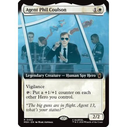Agent Phil Coulson (Extended Art) (MSH-402) - Marvel Super Heroes Foil