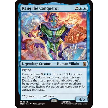 Kang the Conqueror (MSH-062) - Marvel Super Heroes Foil