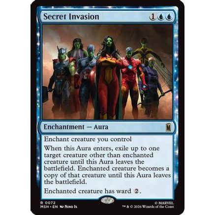 Secret Invasion (MSH-072) - Marvel Super Heroes Foil