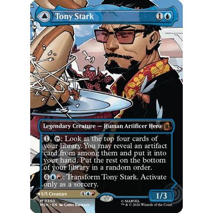 Tony Stark (Borderless) (0350) (MSH-350) - Marvel Super Heroes