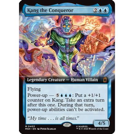 Kang the Conqueror (Extended Art) (MSH-403) - Marvel Super Heroes Foil