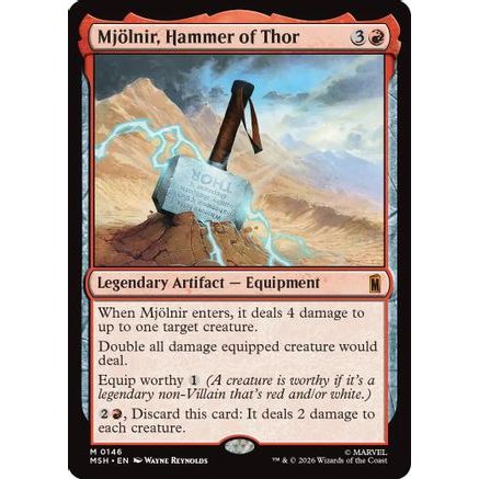 Mjolnir, Hammer of Thor (MSH-146) - Marvel Super Heroes