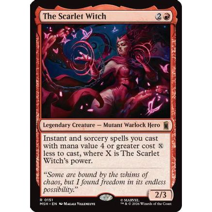 The Scarlet Witch (MSH-151) - Marvel Super Heroes