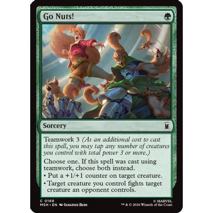 Go Nuts! (MSH-168) - Marvel Super Heroes